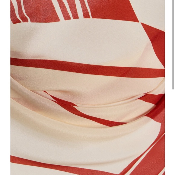 SIR | Riviera Calla Silk Scarf Top - Picture 4 of 7